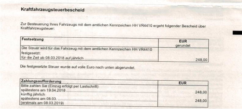 Kfz Steuer Berechnen